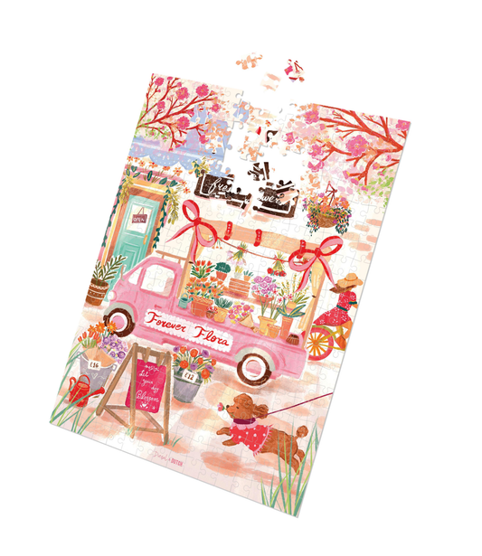 Fresh Flowers 1000pc Wall Jigsaw Puzzle Diesel & Dutch