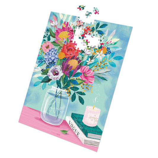 A Burst Of Bloom 1000pc Wall Jigsaw Puzzle Diesel & Dutch