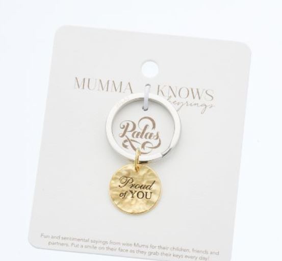 ‘Proud of You’ Keyring Charm- Palas