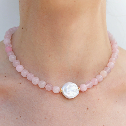 Quartz Freshwater Necklace - Kingston Jewellery