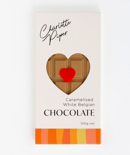 Caramelised White Belgian Chocolate - Charlotte Piper
