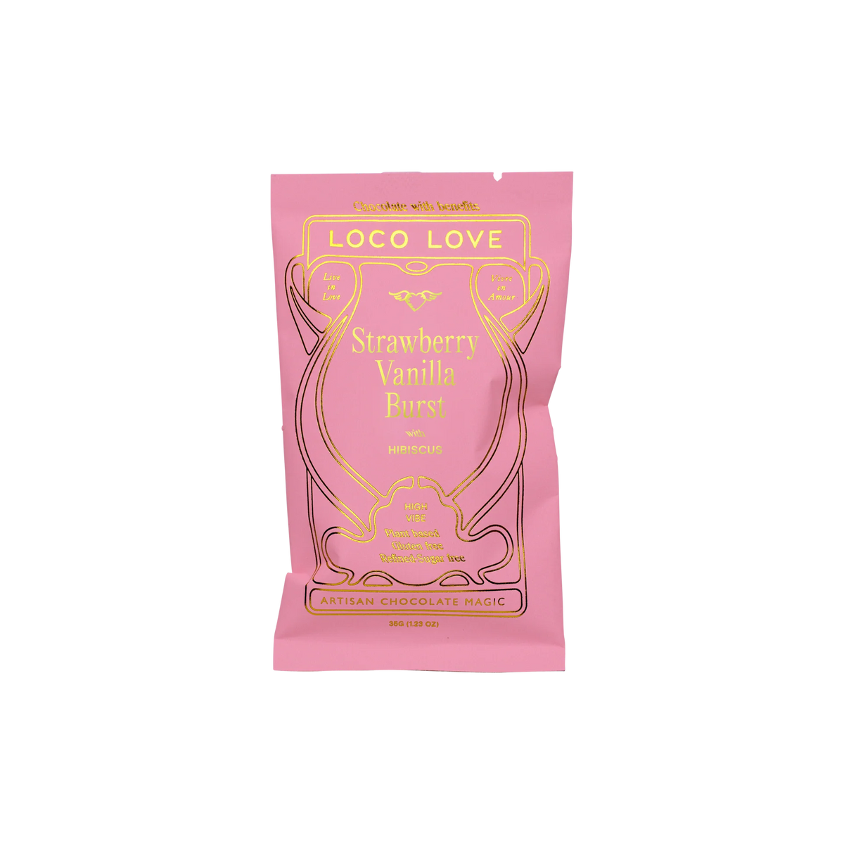 Loco Love Chocolate - Strawberry Vanilla Burst