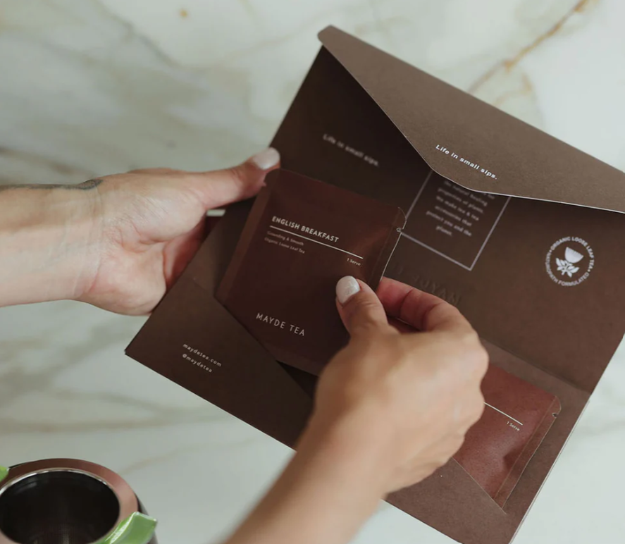 Loose Leaf Trio Envelope ~ Mayde Tea