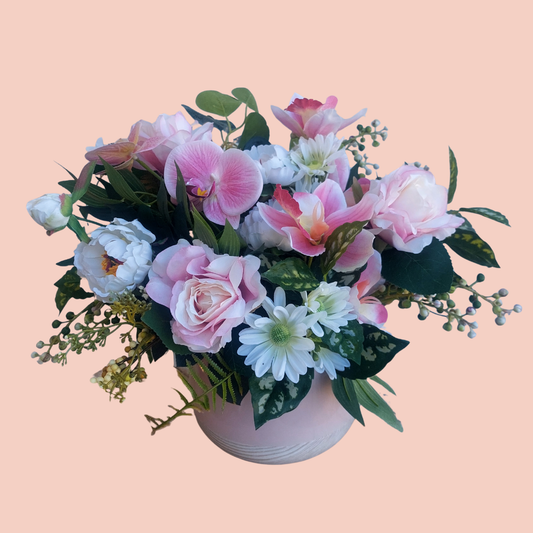 Artificial Flower Design - Pretty In Pink