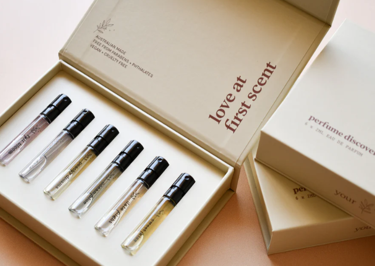 Your Bliss Perfume 6 Piece Discovery Set - Conscious, Clean Fragrances