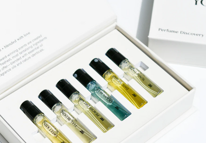 Your Bliss Perfume 6 Piece Discovery Set - Conscious, Clean Fragrances