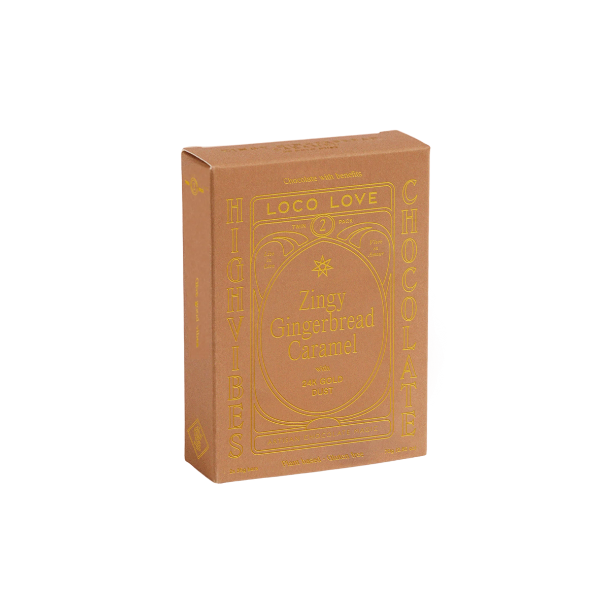 Loco Love Chocolate - Zingy Gingerbread Caramel Limited Edition