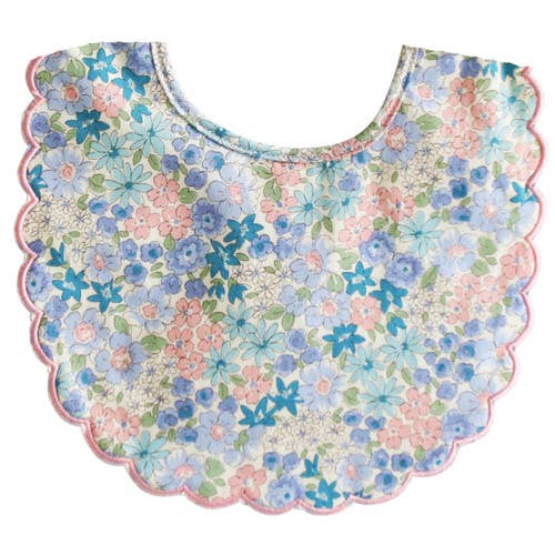 Scallop Bib Lilly Blue - Alimrose