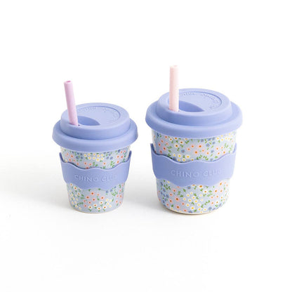 Blue Floral Cup 4oz - Chino Club
