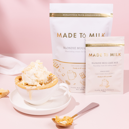 Blondie Mug Cake Mix - Single Serve - Made to Milk