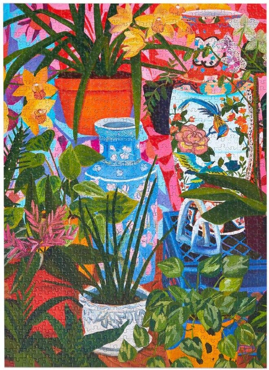 WerkShoppe 1000 Pc Puzzle – Tropical Vases