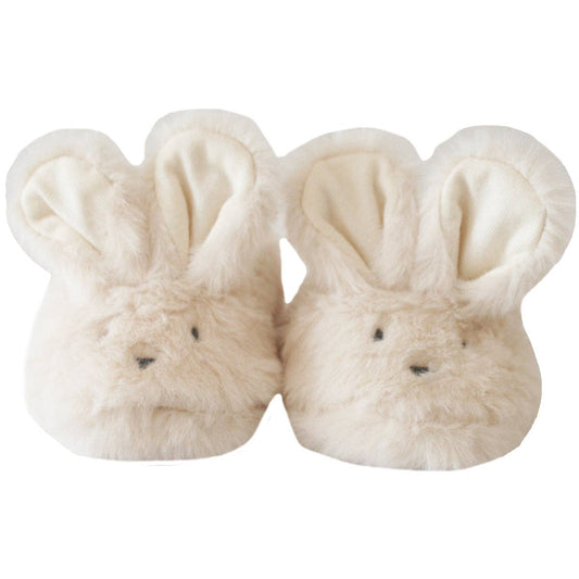 Luxe Bunny Booties Ivory - Alimrose