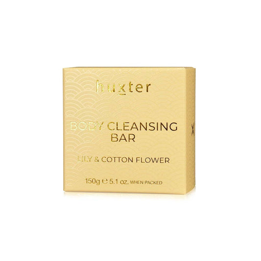 Body Cleansing Bar 150gm - Yellow - Lily & Cotton Flower Huxter