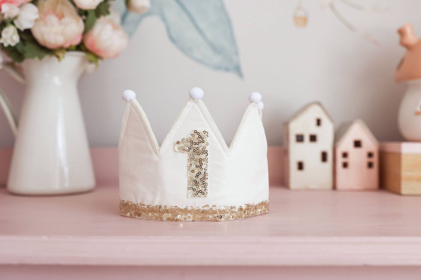 1st Birthday Crown Ivory - Alimrose
