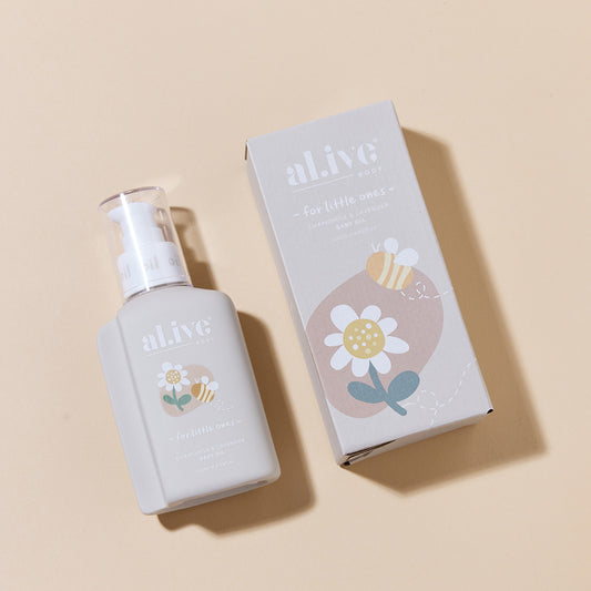 Chamomile & Lavender Baby Oil - Al.ive Baby