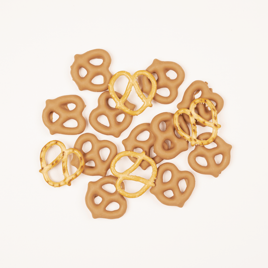 Salted Caramel Pretzels - Coated