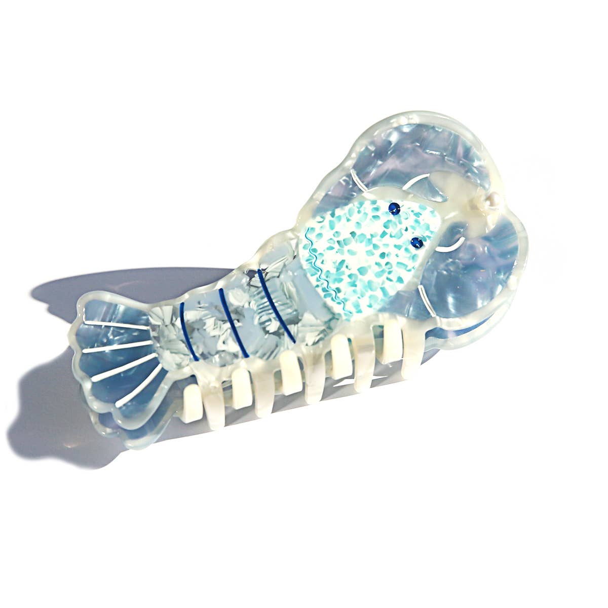 Lobster Hair Claw Blue - Kingston Jewellery