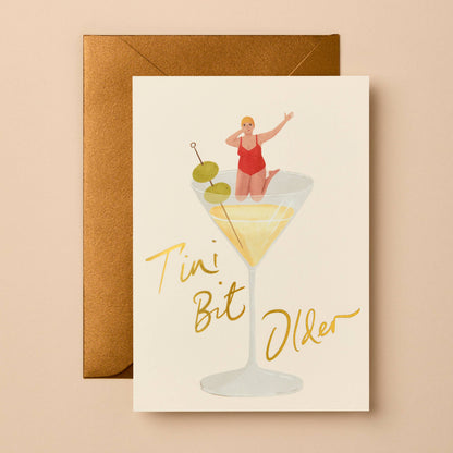 Tini Bit Older Card | Gabrielle & Celine Greeting Cards