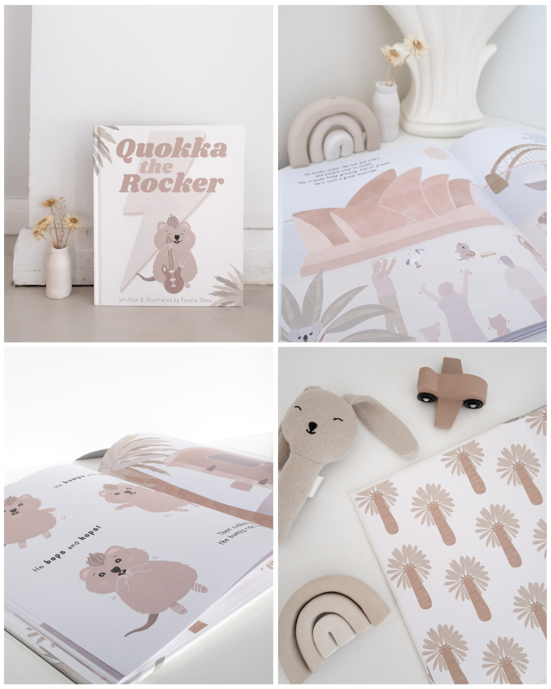 Quokka the Rocker - Australian picture book for children - Rosalie