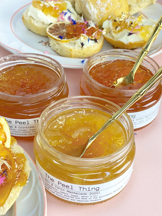 Gift Size Marmalade - Gin + Tonic + Lemon - The Peel Thing
