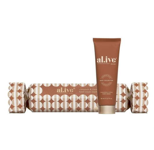 Al.ive Limited Edition - Hand Cream Cracker Cinnamon & Citrus