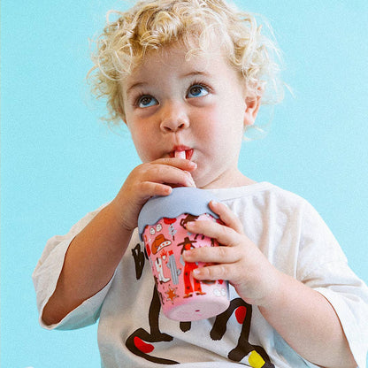 Cowgirl Mini Smoothie Cup & Straw