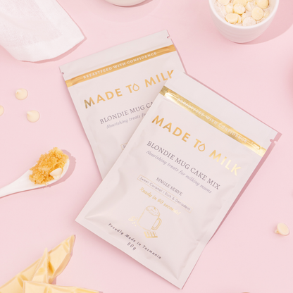 Blondie Mug Cake Mix - Single Serve - Made to Milk