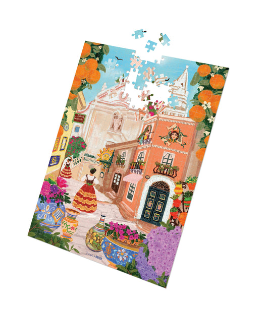 Sicilian Dreamscape 1000pc Wall Jigsaw Puzzle Diesel & Dutch