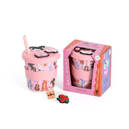 Cowgirl Chino Charm Cup 8oz