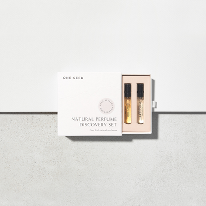 Best Sellers 4-piece  - Organic Perfume Discovery Sample Set - One Seed
