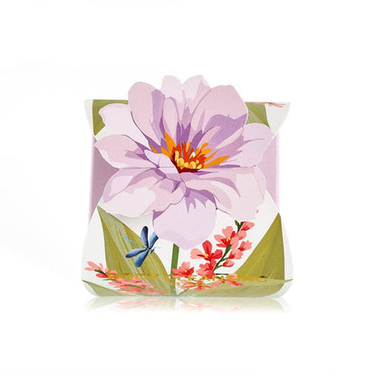 Body Cleansing Bar Gift Box - Mauve Flower - White Florals & French Pear - Huxter