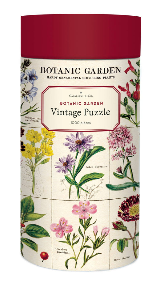Cavallini - 1000 Pc Puzzle Botanic Garden