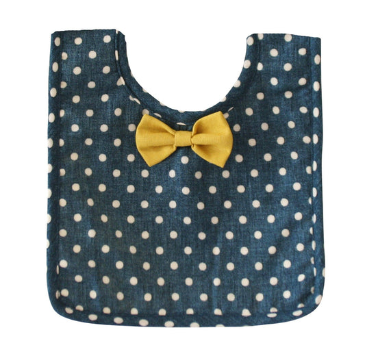 Bow Tie Bib Ocean Blue - Alimrose