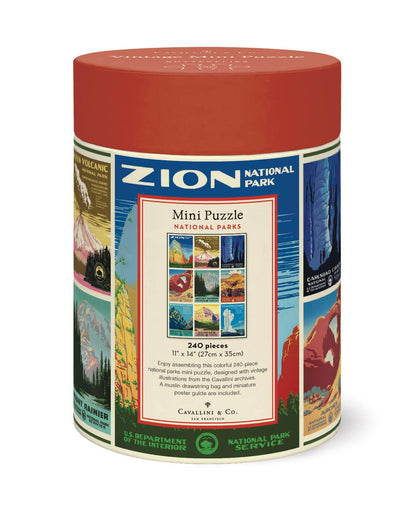 Cavallini  240 Pc Mini Puzzles