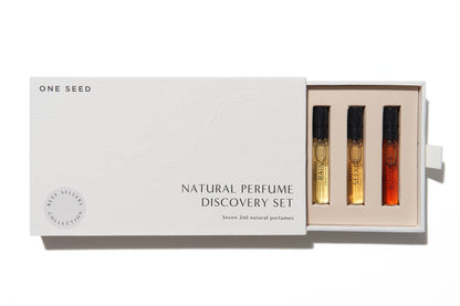 Best Sellers 7-piece - Organic Perfume Discovery Sample Set - One Seed