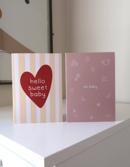 Hello Sweet Baby Card