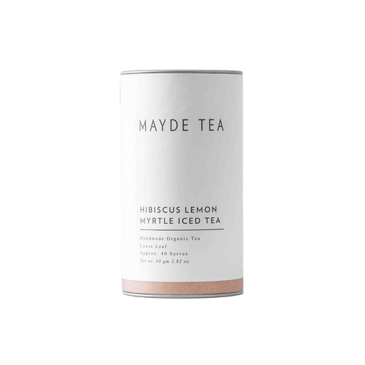 Hibiscus Lemon Myrtle Iced Tea - Mayde Tea