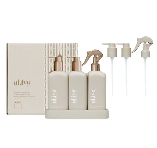 Al.ive Limited Edition - Stone Kitchen Trio Bronze Edition