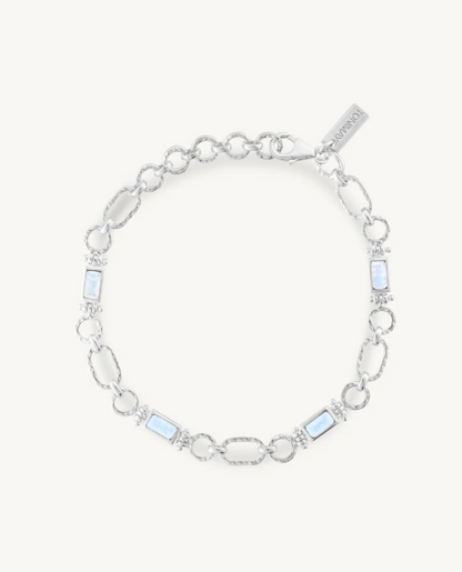 Petra Moonstone Silver Bracelet - Toni May